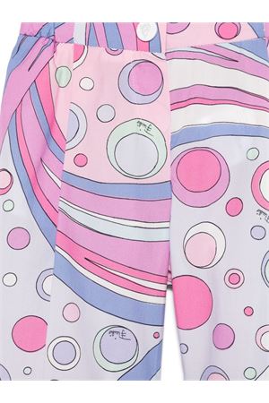 bermuda in cotone rosa EMILIO PUCCI KIDS | PW6050P0494511MC